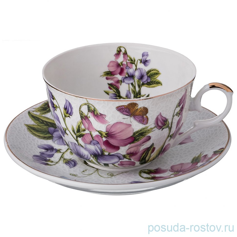 Чайная пара 250 мл 1 шт "Весна /Душистый горошек" / 192894