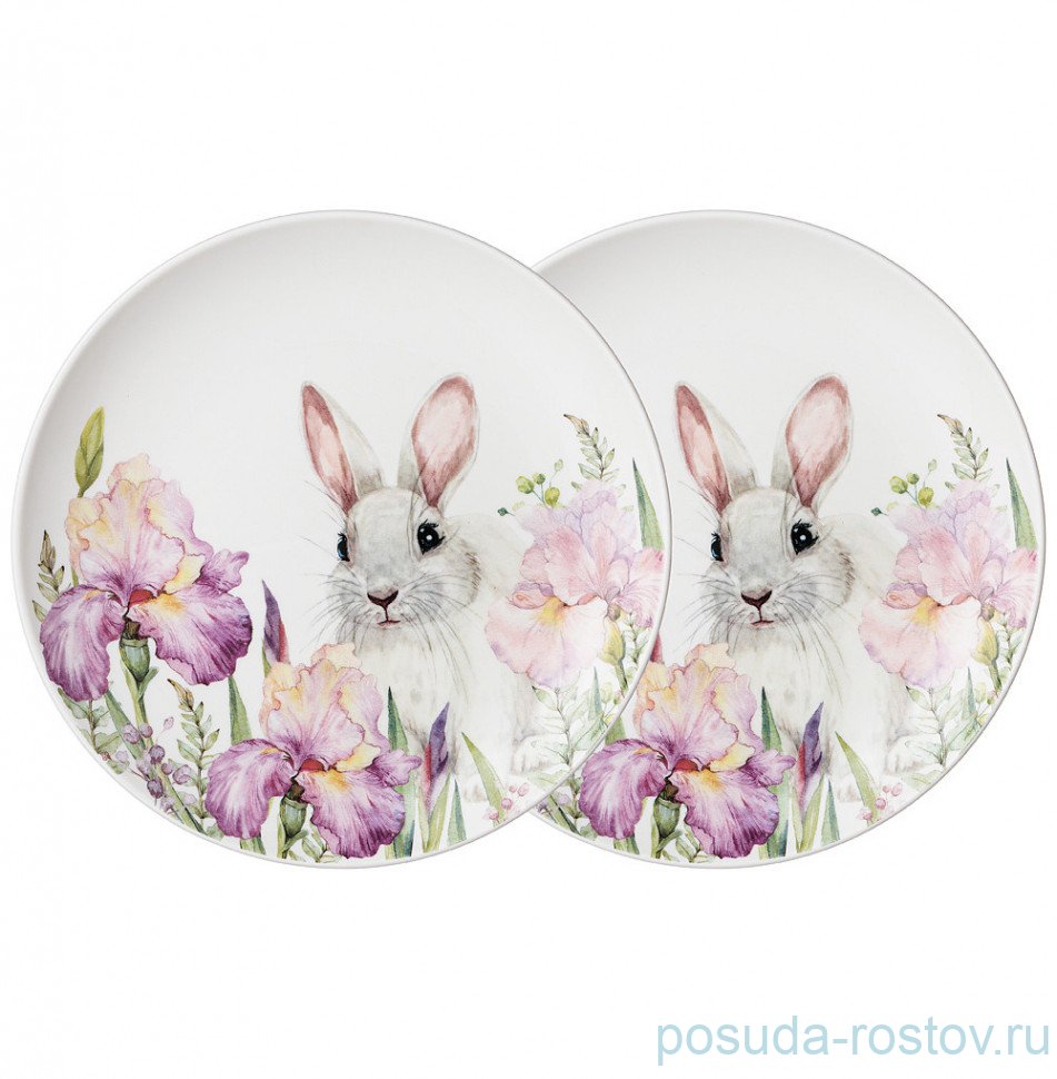Набор тарелок 20,5 см 2 шт "Iris" / 251006