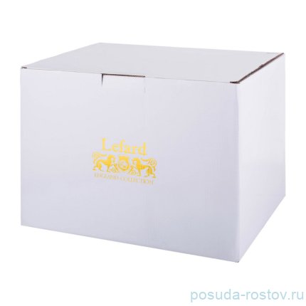 Чайный сервиз на 6 персон 15 предметов &quot;Рубчик /Отводка платина&quot; / 189211