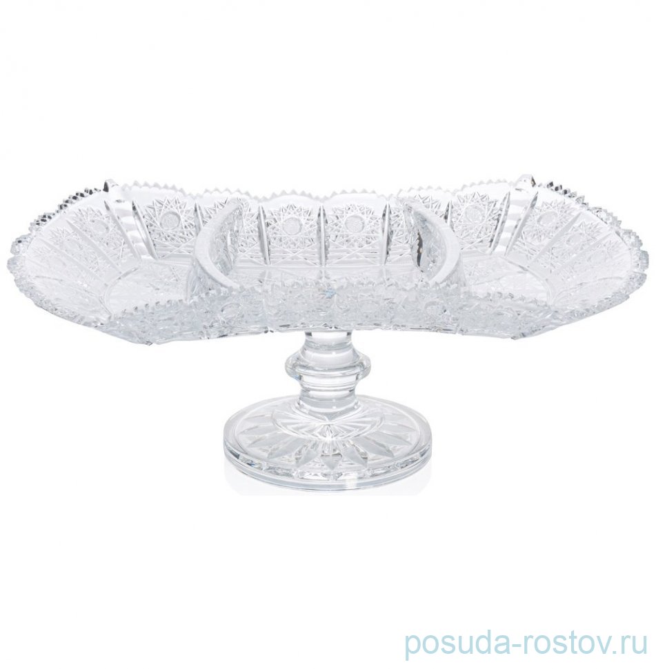 Менажница 33 см н/н "CRYSTAL HEART /Хрусталь резной" / 232731 Менажница 33 см н/н "CRYSTAL HEART /Хрусталь резной" / 232731