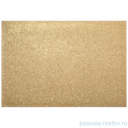 Набор подстановочных салфеток 42 х 29 см 4 шт золотые &quot;феерия&quot; / 269373