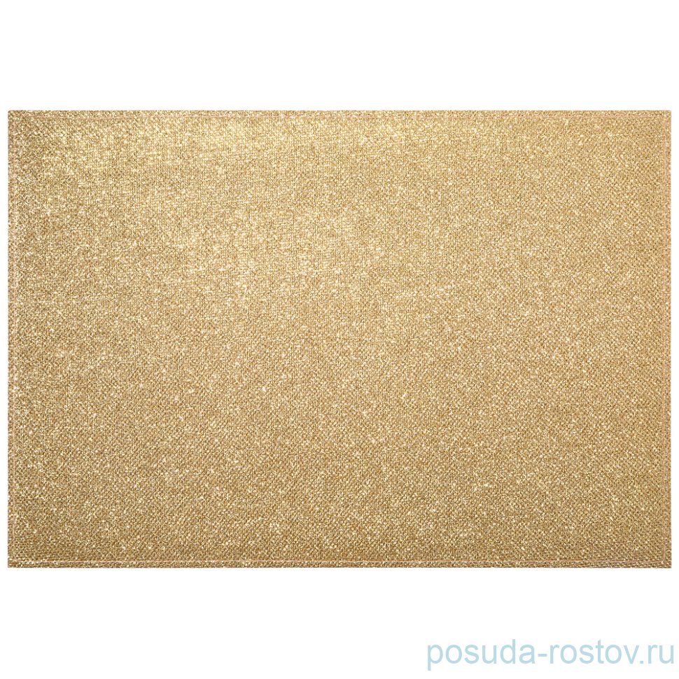 Набор подстановочных салфеток 42 х 29 см 4 шт золотые "феерия" / 269373 Набор подстановочных салфеток 42 х 29 см 4 шт золотые "феерия" / 269373