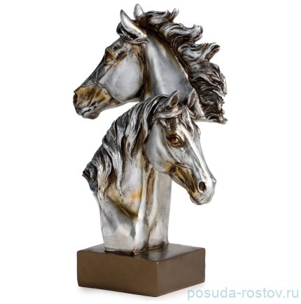 Фигурка 19 х 9,3 х 28,5 см &quot;Бюст лошадей&quot; / 379505