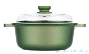 Кастрюля 24 см со стеклянной крышкой "Risoli /Dr Green Induction" / 154513 Кастрюля 24 см со стеклянной крышкой "Risoli /Dr Green Induction" / 154513
