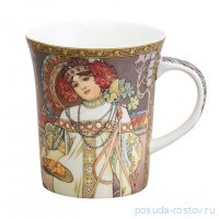 Кружка 420 мл &quot;Времена года /А. Муха&quot; / 367804