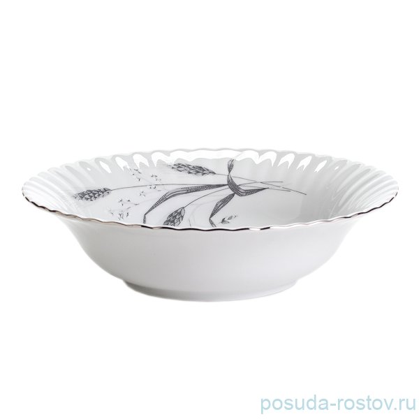 Салатник 23 см "Ивона /Серебряные колосья" / 055352