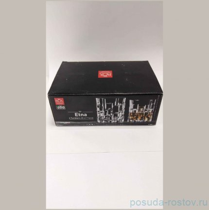 Стаканы для виски 330 мл 6 шт &quot;Этна /Окошки золотые&quot; / 289742