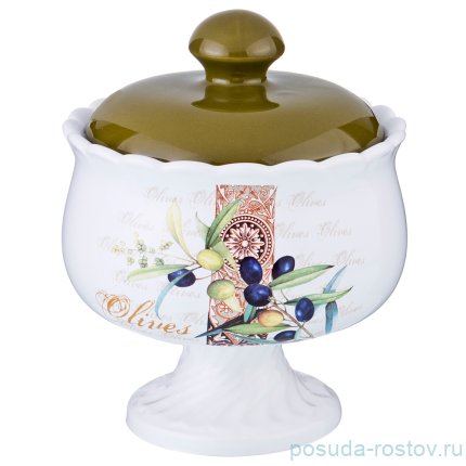 Сахарница 600 мл н/н &quot;Оливки&quot; / 198637