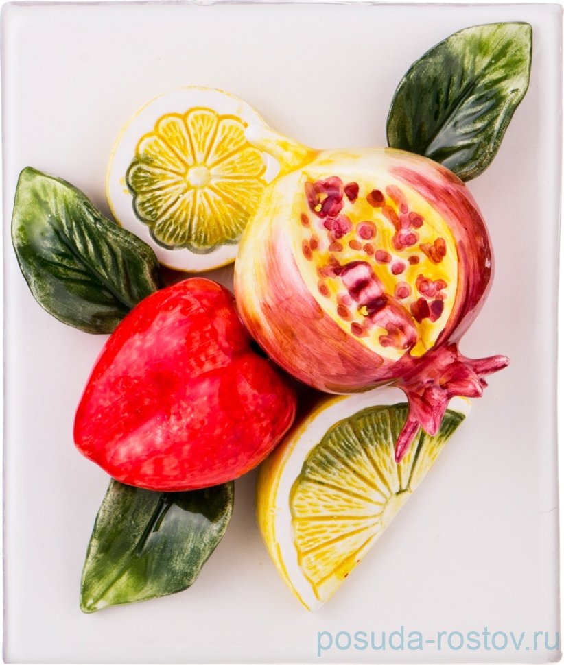 Панно настенное 16 х 13 х 6 см "Гранат" / 202925 Панно настенное 16 х 13 х 6 см "Гранат" / 202925