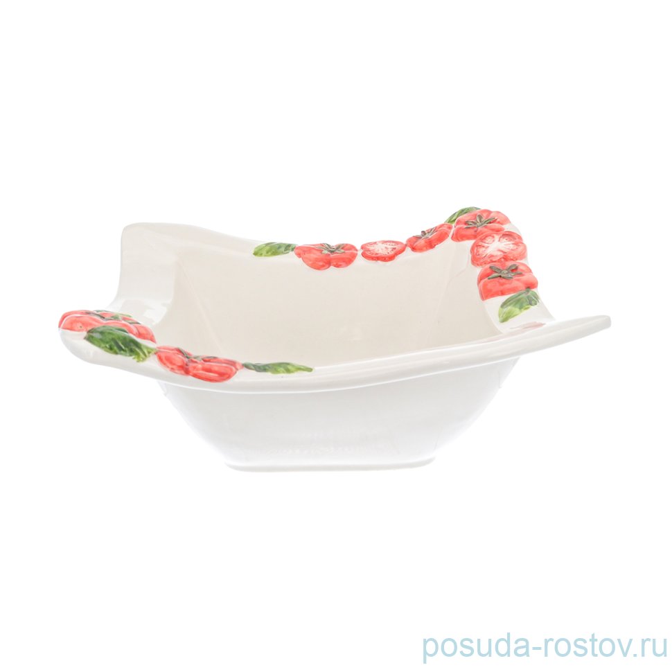 Блюдо 22 см квадратное "Томаты" / 247833 Блюдо 22 см квадратное "Томаты" / 247833