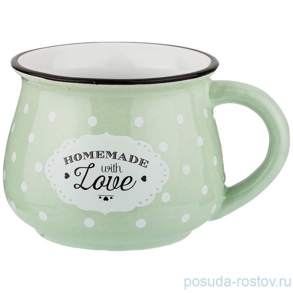 Кружка 250 мл "Милый прованс /Зелёный" / 207884 Кружка 250 мл "Милый прованс /Зелёный" / 207884