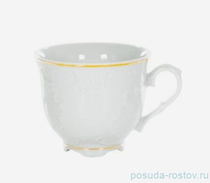 Набор чайных чашек 250 мл 6 шт &quot;Рококо /Две линии золото&quot; / 330566