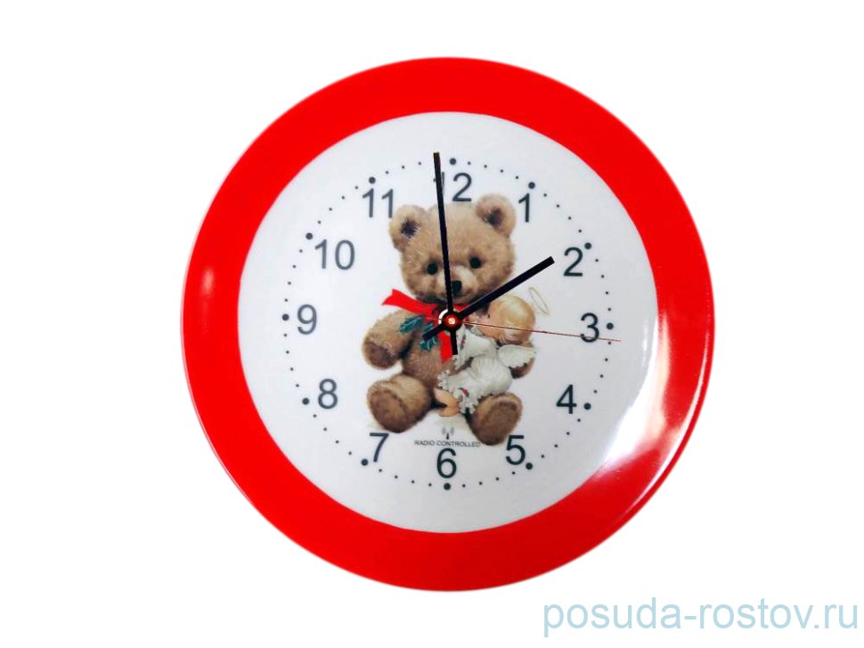 Часы 24 см настенные "Мишка Тедди" / 158816 Часы 24 см настенные "Мишка Тедди" / 158816