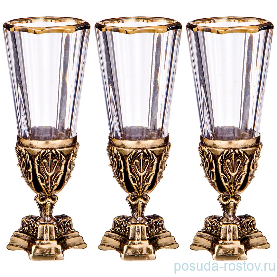 Рюмки 50 мл 3 шт "Лорд" / 268886