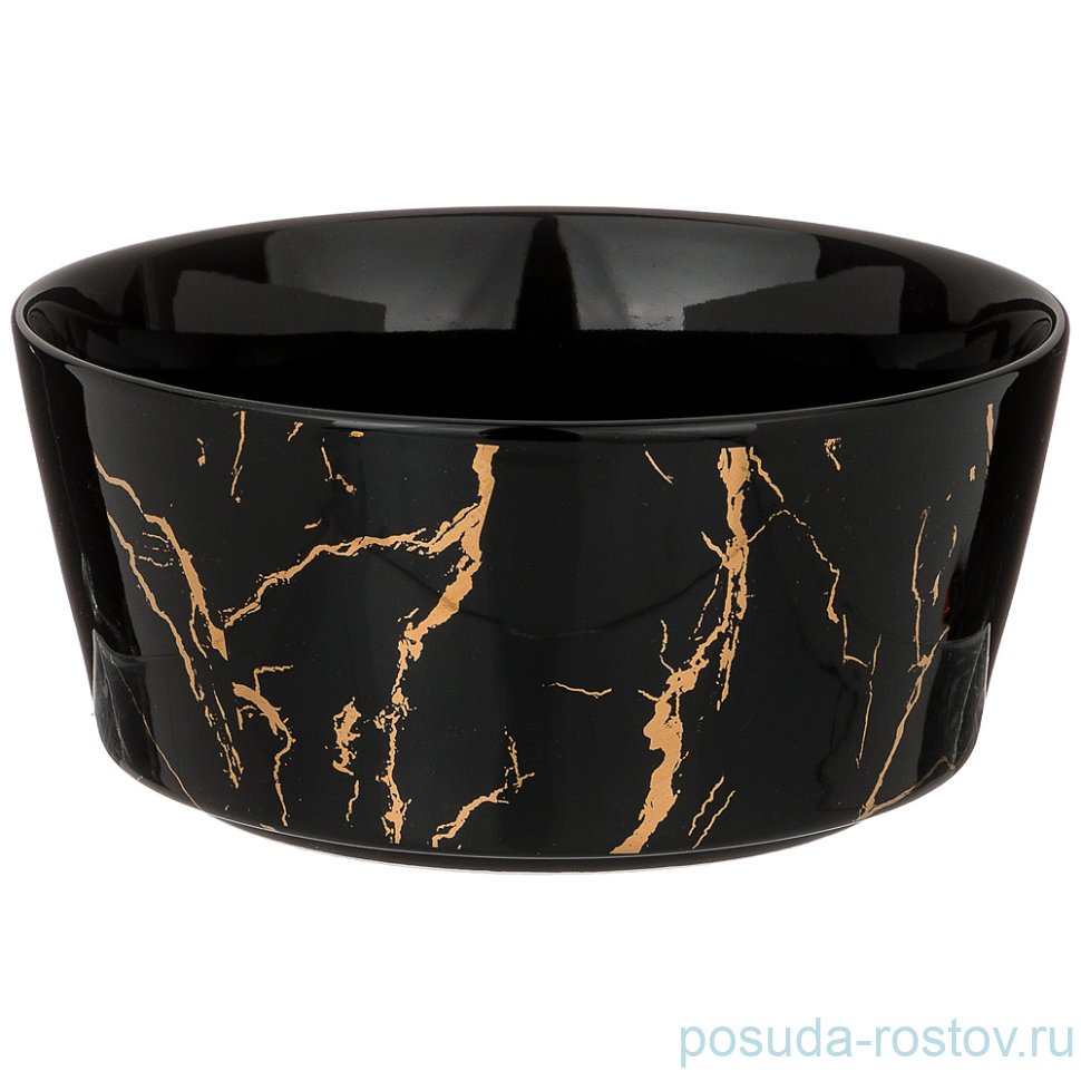 Салатник 18 х 8 см "Fantasy /Чёрное" / 206082