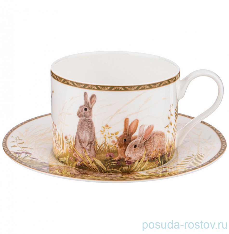 Чайная пара 320 мл "Охота" / 296463 Чайная пара 320 мл "Охота" / 296463