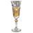 Бокалы для шампанского 150 мл 6 шт &quot;Хрусталь с золотом&quot; / 013678