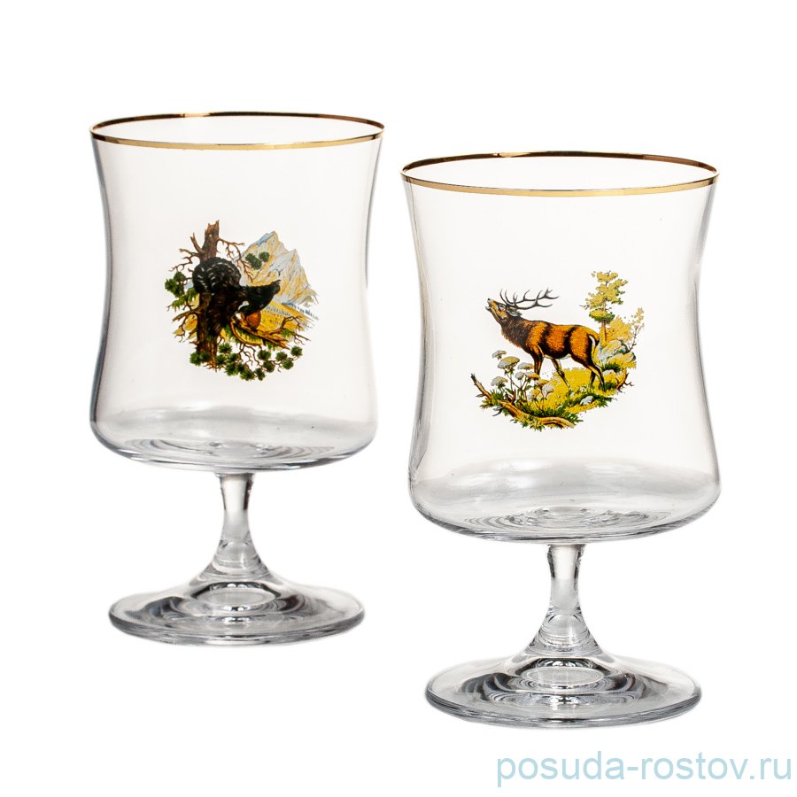 Бокалы для бренди 250 мл 2 шт "Марко /Охота" / 152199