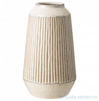 Ваза для цветов 16 х 16 х 27,7 см кремовая 3,55 л / 305135