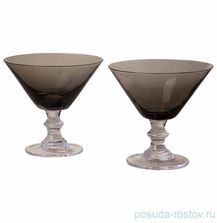 Бокалы для мартини 280 мл 2 шт &quot;Mirage grey&quot; / 343546