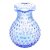 Ваза для цветов 22 см "Кветна /Полка Дот /Голубая" / 353333