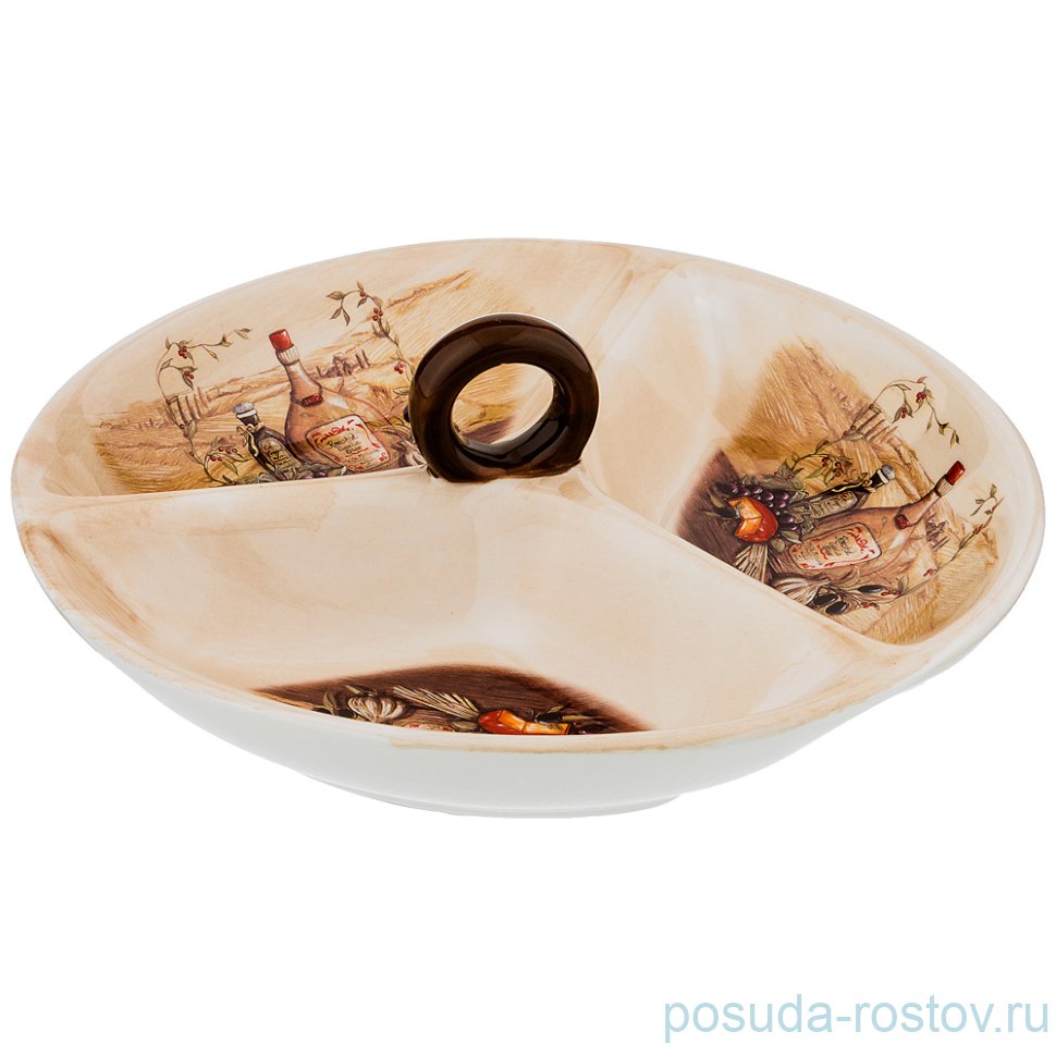 Менажница 22 х 7,5 см с ручкой "сицилия" / 190280 Менажница 22 х 7,5 см с ручкой "сицилия" / 190280