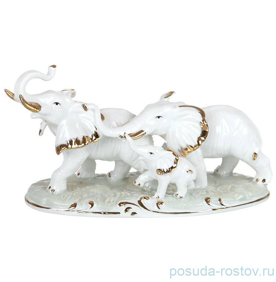 Фигурка 19 х 8 х 12 см "Слоны" / 186881