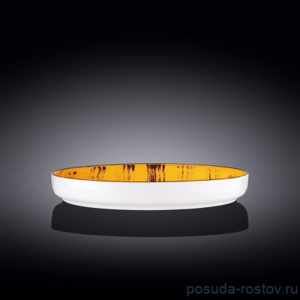 Тарелка 28 см жёлтая &quot;Scratch&quot; / 261478