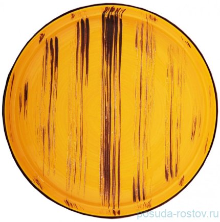 Тарелка 28 см жёлтая &quot;Scratch&quot; / 261478