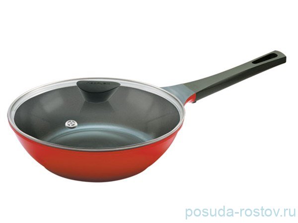 Сотейник 26 см с крышкой  Frabosk "Фрайбест /Orange" / 078488