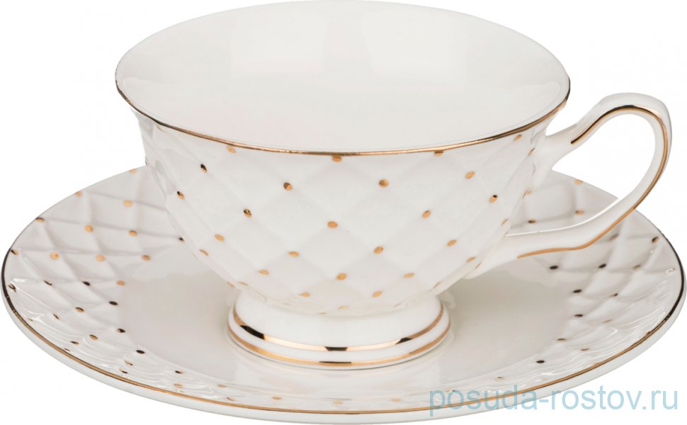 Чайная пара 200 мл 1 шт "Золотой горох" / 189652
