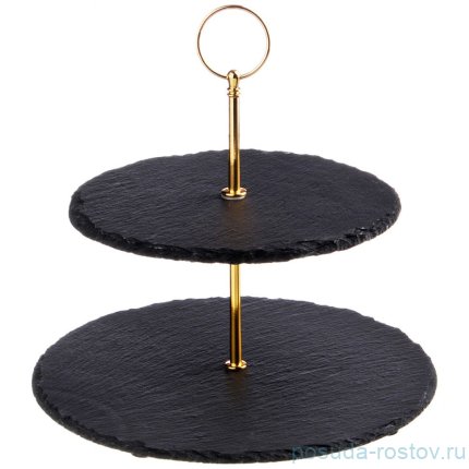 Этажерка 2-х ярусная 24 см &quot;Agness&quot; (25, 20 см) / 198970