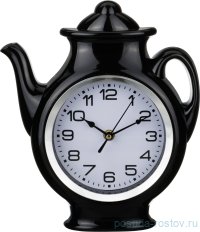 Часы настенные 25 х 30 х 5 см кварцевые черные &quot;CHEF KITCHEN&quot; / 187933