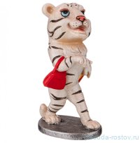 Фигурка 11 х 8 х 18 см белая &quot;тигруля&quot; / 268806
