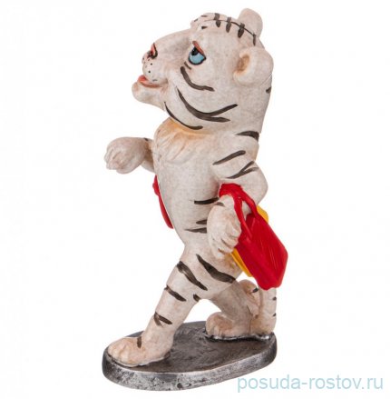 Фигурка 11 х 8 х 18 см белая &quot;тигруля&quot; / 268806
