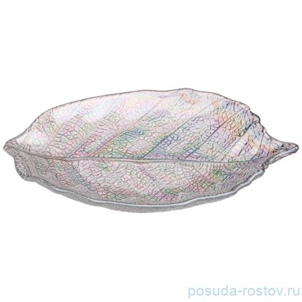 Блюдо 28 см лист &quot;luster /leaf /rainbow&quot; / 235254