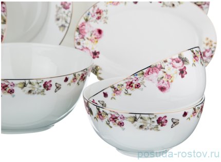 Столовый сервиз на 6 персон 23 предмета (без супника) &quot;Беатриче&quot; / 191053