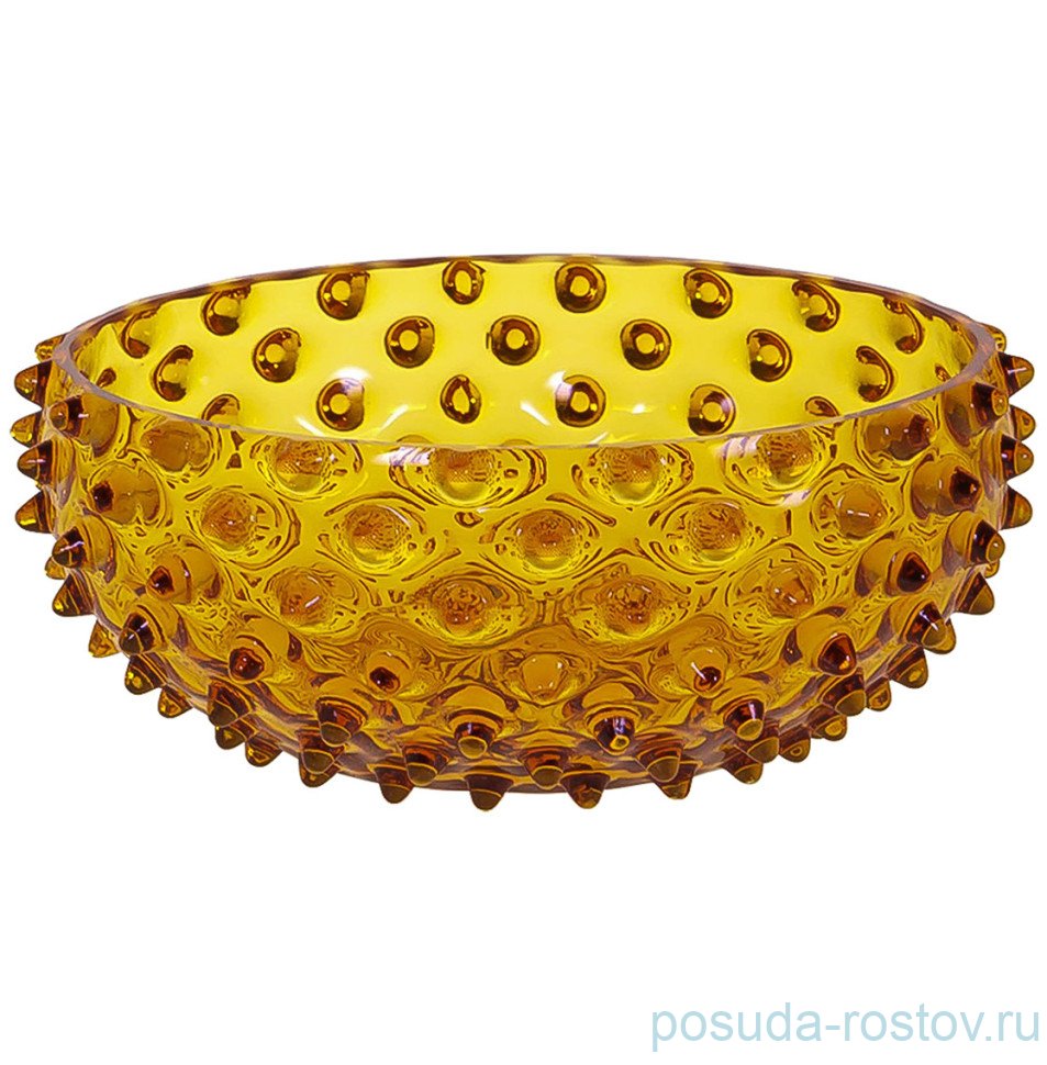 Конфетница 17 х 7 см янтарная "Hobnail Tapas" / 336576 Конфетница 17 х 7 см янтарная "Hobnail Tapas" / 336576
