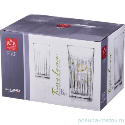 Стаканы для воды 440 мл 6 шт &quot;Таймлесс /Без декора&quot; / 117083