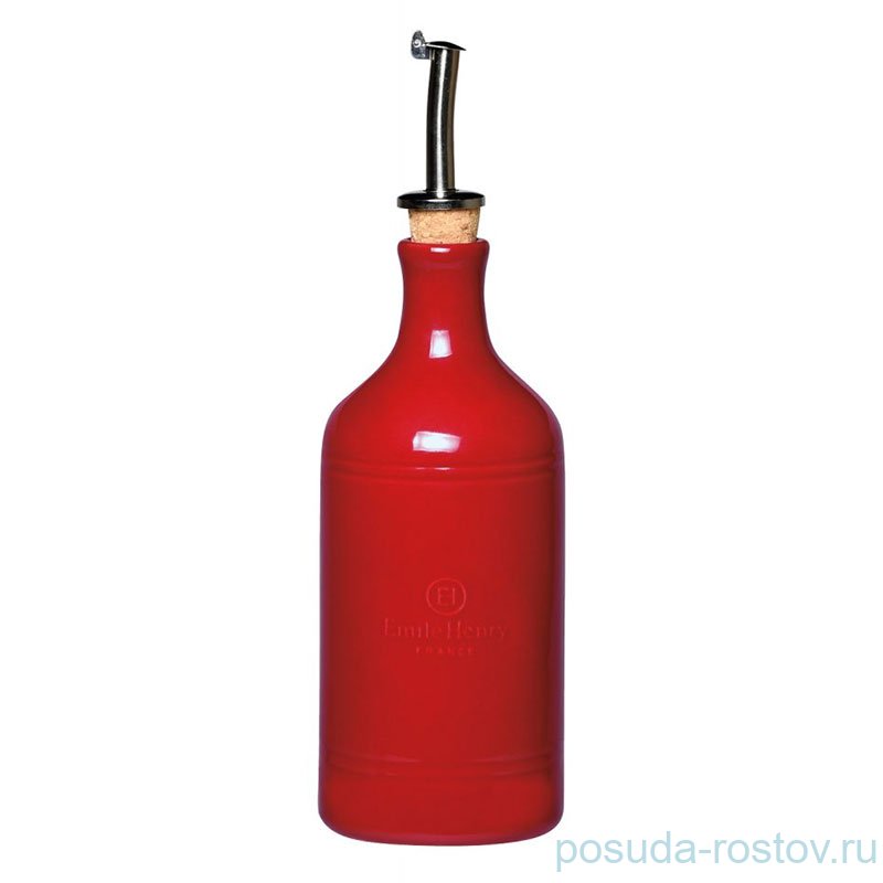 Бутылка для масла и уксуса гранат "Emile Henry" / 222332 Бутылка для масла и уксуса гранат "Emile Henry" / 222332