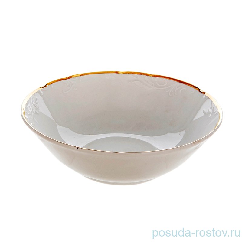 Салатник 25 см "Тулип /Золотая ниточка /отводка золото" / 086485 Салатник 25 см "Тулип /Золотая ниточка /отводка золото" / 086485