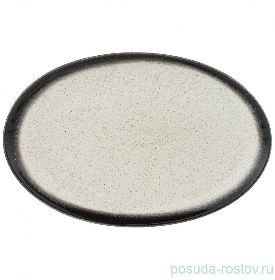 Тарелка 25,5 х 16 см овальная "Granit /Миднайт" / 299547 Тарелка 25,5 х 16 см овальная "Granit /Миднайт" / 299547