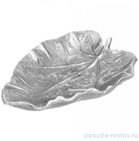 Блюдо 35 х 24 х 7 см &quot;лист&quot; /сталь / 298545