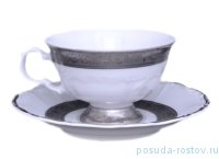 Чайная чашка 140 мл &quot;Мария-Тереза /Платиновая лента&quot; / 204883