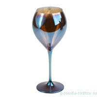 Бокалы для красного вина 470 мл 2 шт &quot;Цецилия /Синий с желтой подложкой&quot; / 231931