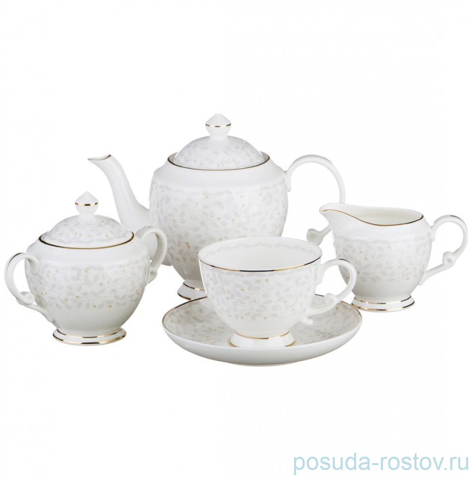 Чайный сервиз на 6 персон 15 предметов "Вивьен" (подарочная упаковка) / 189152 Чайный сервиз на 6 персон 15 предметов "Вивьен" (подарочная упаковка) / 189152