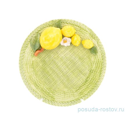 Блюдо 31 см круглое &quot;лимоны&quot; / 261870