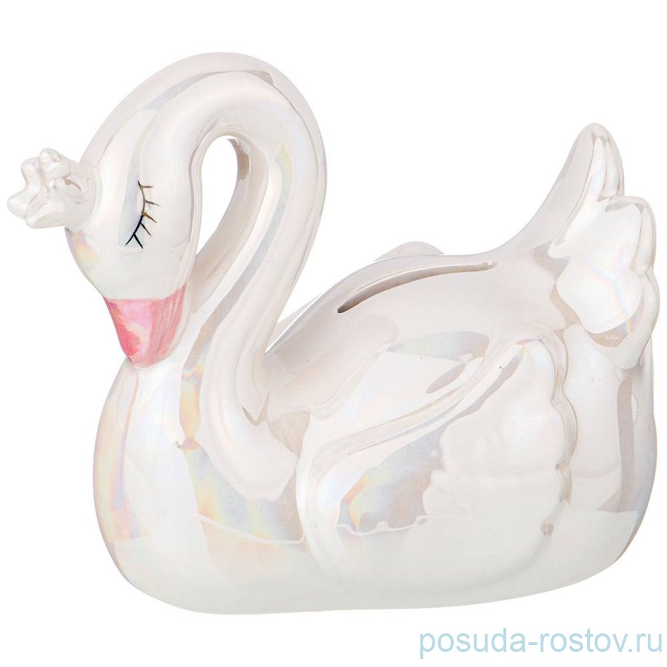Копилка 12 х 8 х 10 см "Лебедь" / 214366 Копилка 12 х 8 х 10 см "Лебедь" / 214366