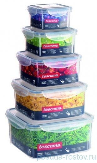 Контейнер 1,2 л квадратный Tescoma "FRESHBOX" / 141626 Контейнер 1,2 л квадратный Tescoma "FRESHBOX" / 141626