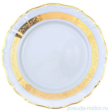 Набор тарелок 25 см 6 шт &quot;Мария-Луиза /Золотая лента&quot; / 075248